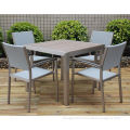 Plywood Outdoor Dining Set, Fashionable and Innovative Style